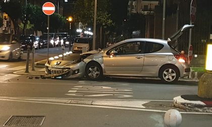 Chiavari, incidente nella serata tra Viale Tappani e Corso Millo