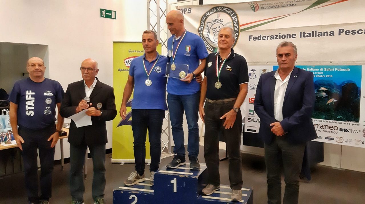 Gara di Safari Fotografico Subacqueo, Muzio premia i vincitori