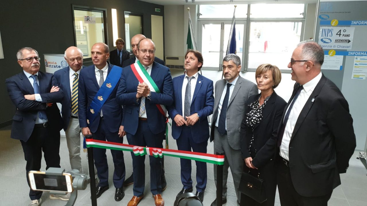 Chiavari, inaugurata sede Inps e Agenzia entrate – IL VIDEO
