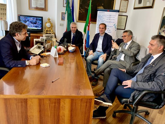 Stazione ferroviaria di Rapallo, incontro tra il sindaco Bagnasco e RFI