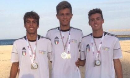 I ragazzi del Marconi-Delpino argento ai mondiali di beach volley