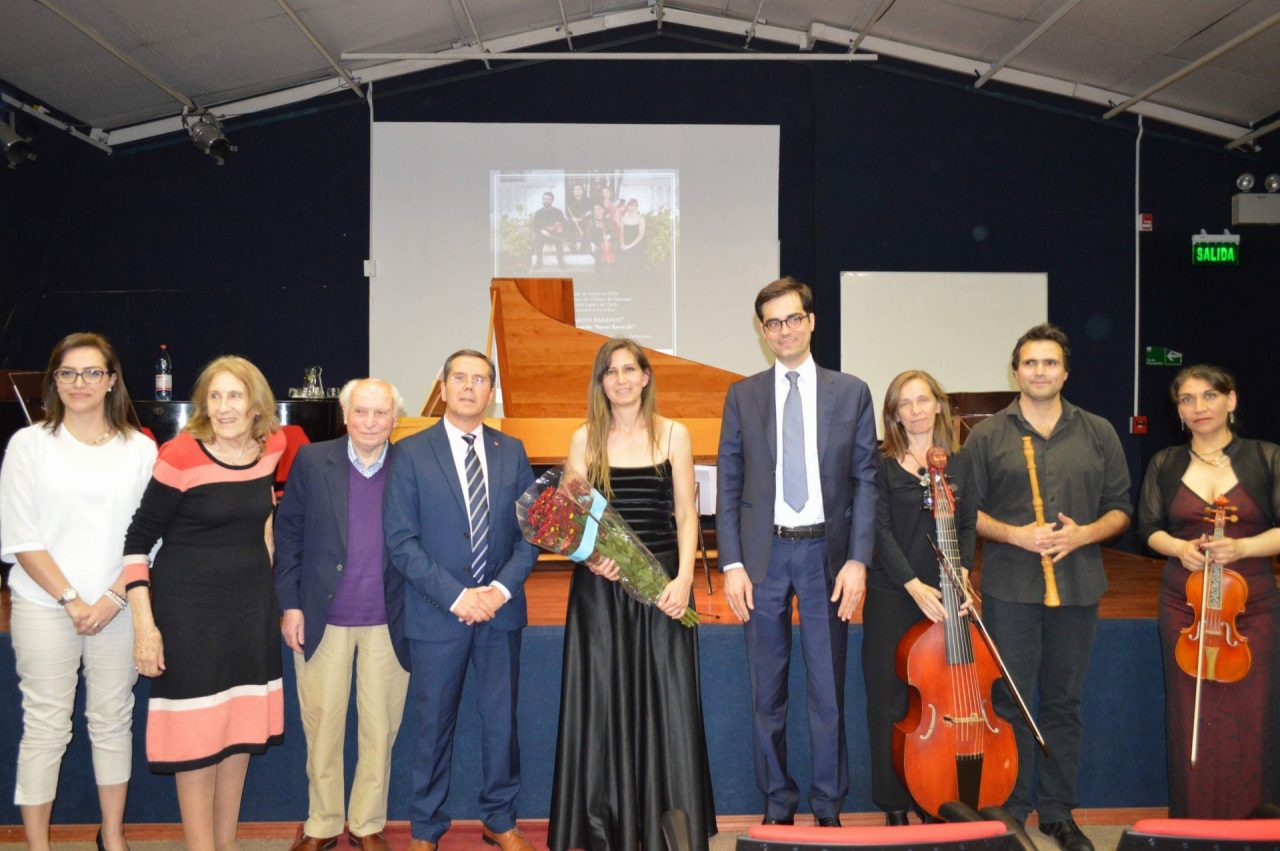 Brillante “SerataLigure” all’istituto italiano di cultura di Santiago