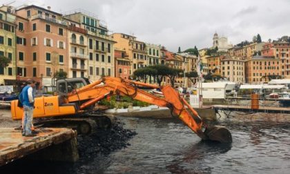 Santa Margherita, pulizia nei torrenti San Siro e Nozarego