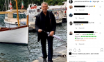 Pierce Brosnan a Portofino