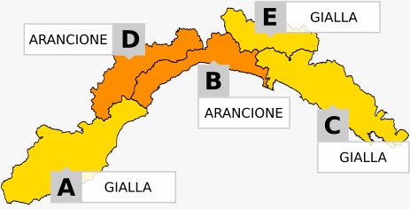 Maltempo, è ancora allerta