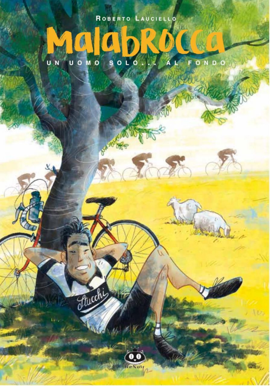Malabrocca, il ciclista che correva per arrivare ultimo: il fumetto