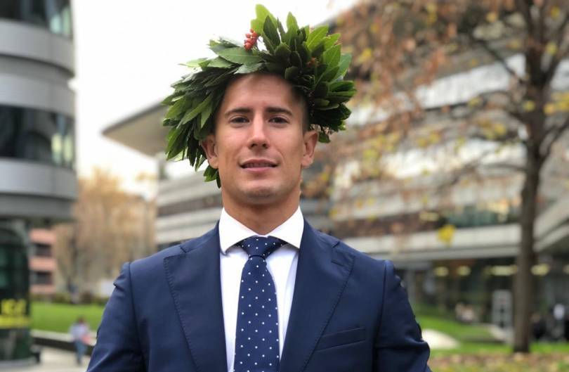 Marco Chiosa: dal campo alla laurea