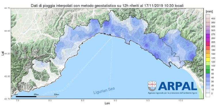 Allerta meteo, chiude in anticipo la gialla per piogge, prolungata sino alle 14 quella per neve nell’entroterra