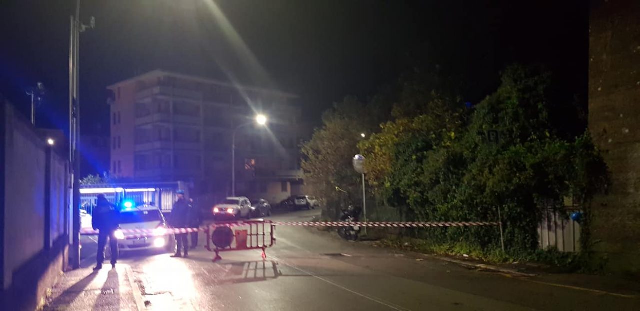 Frana vicino alla Fincantieri, strada chiusa tutta la notte