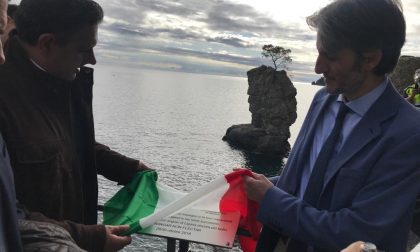 Mareggiata 2018, a Santa Margherita inaugurata la targa in ricordo