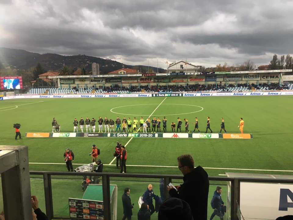 L’Entella torna alla vittoria e batte la Juve Stabia