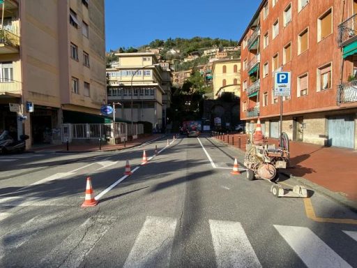 Recco, al via il ripristino della segnaletica