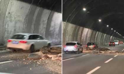Crolla un pezzo di soffitto, chiuso tratto dell’A26