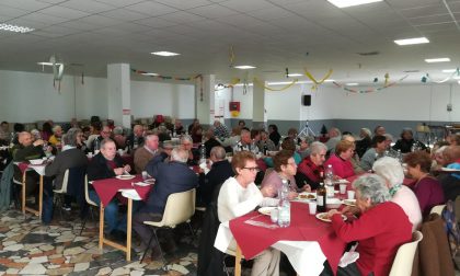 Tribogna e Uscio, anziani a pranzo
