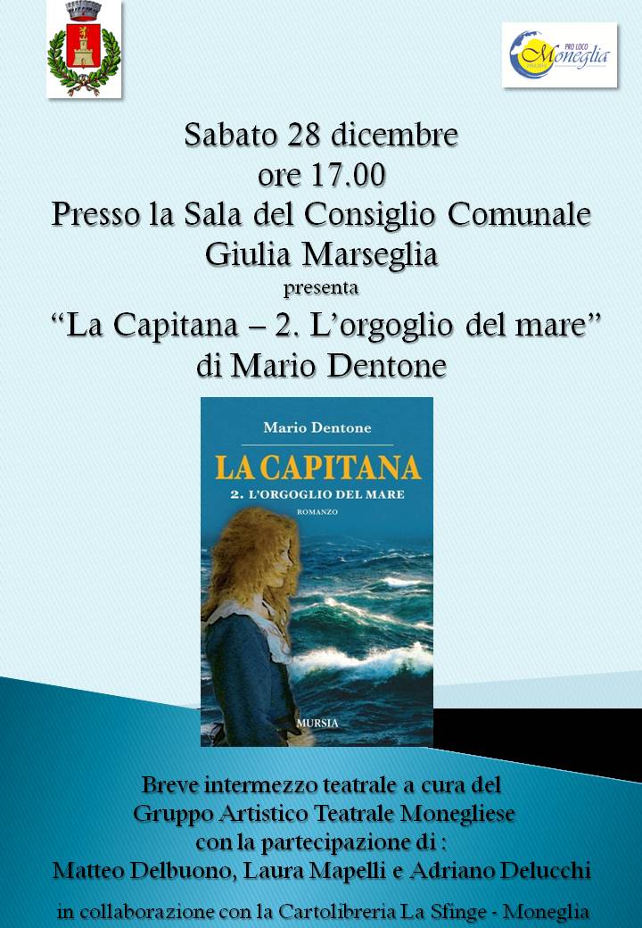 Mario Dentone presenta il suo nuovo romanzo