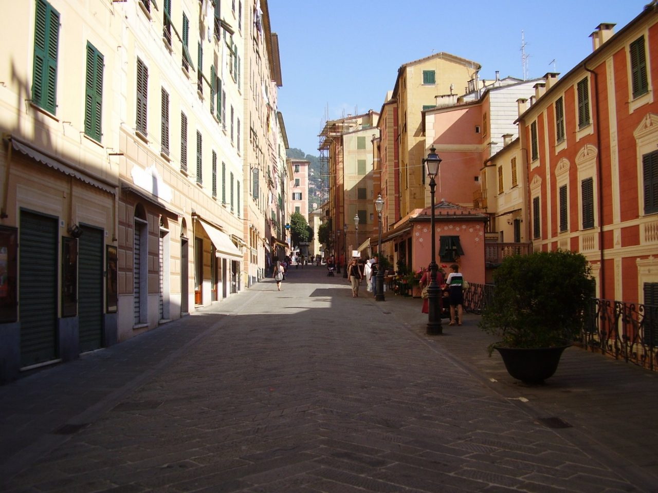 Camogli, novità per la viabilità in via della Repubblica