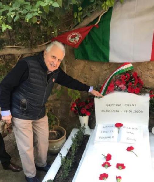 Gianni Dasso: «Ad Hammamet per omaggiare Bettino Craxi»