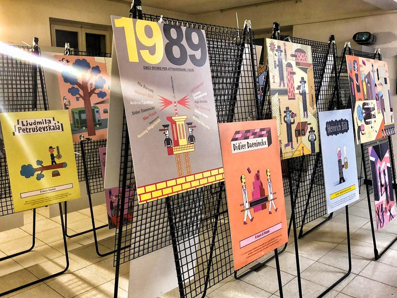 1989: a Lavagna la mostra dedicata alla caduta del Muro di Berlino
