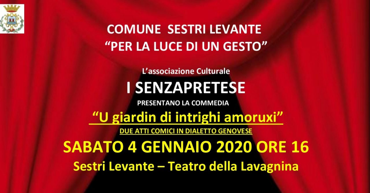 Oggi alla Lavagnina “U giardin di intrighi amoruxi”