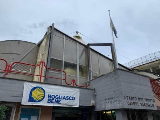 Bogliasco, iniziati i lavori alla piscina Vassallo