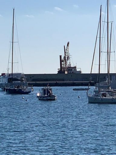 Santa Margherita, iniziati i lavori nel porto