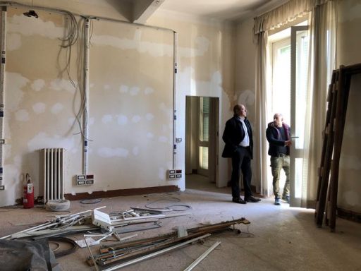 Chiavari, gli interventi di manutenzione nei locali di piazza N.S. dell’Orto