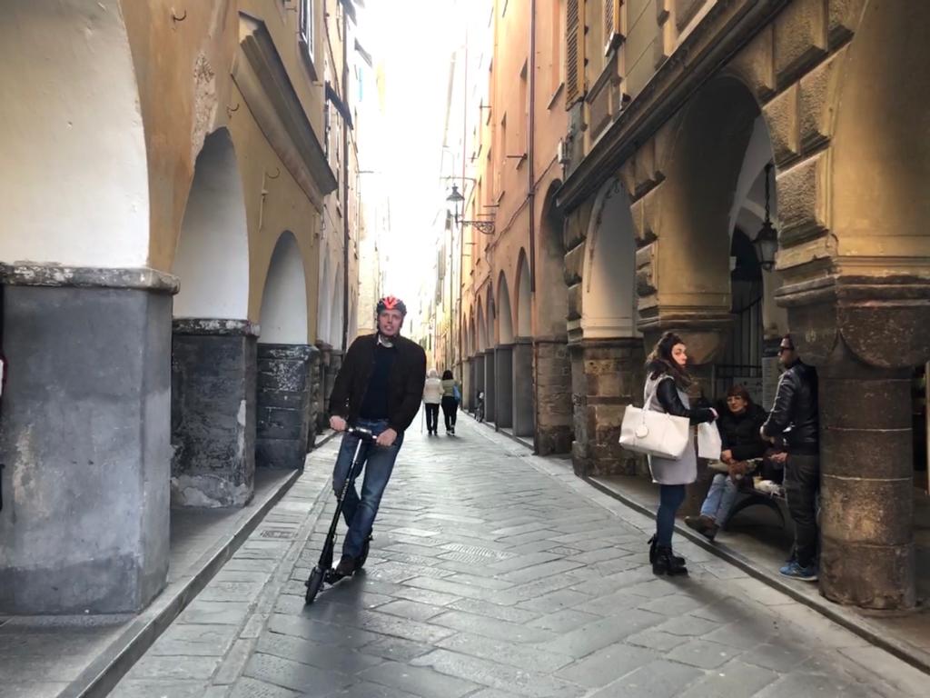 Chiavari, il Comune promuove mezzi alternativi per muoversi in città