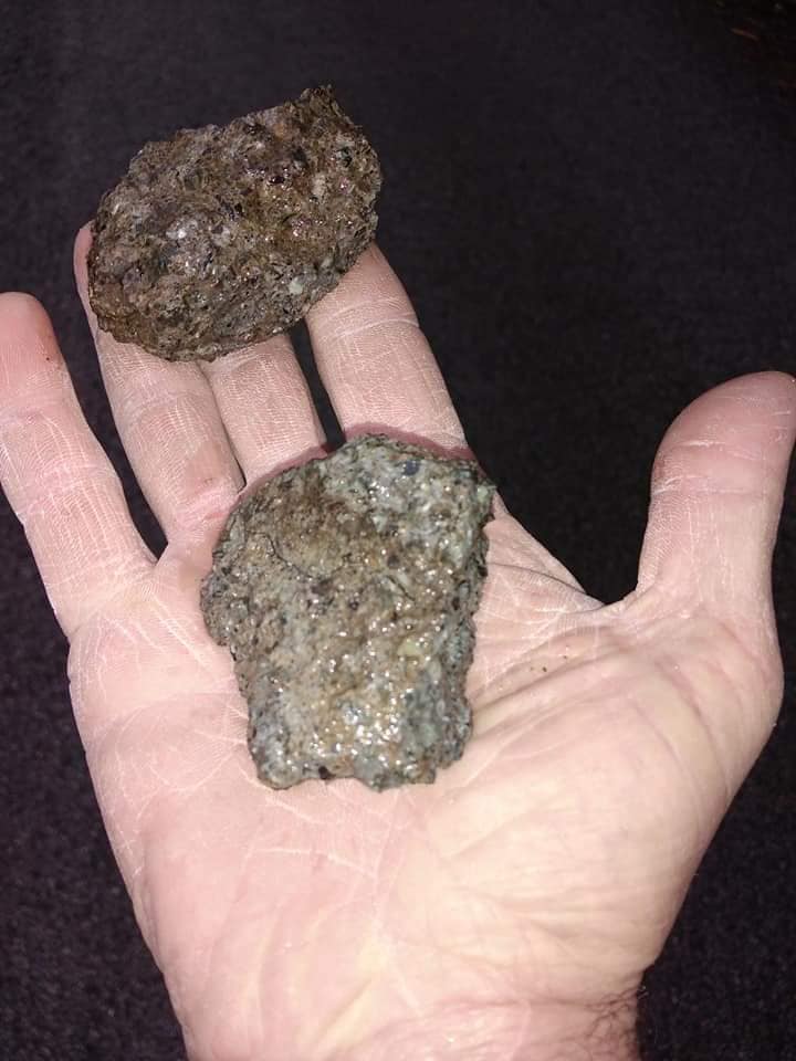 Calcinacci dal viadotto sopra Casarza Ligure