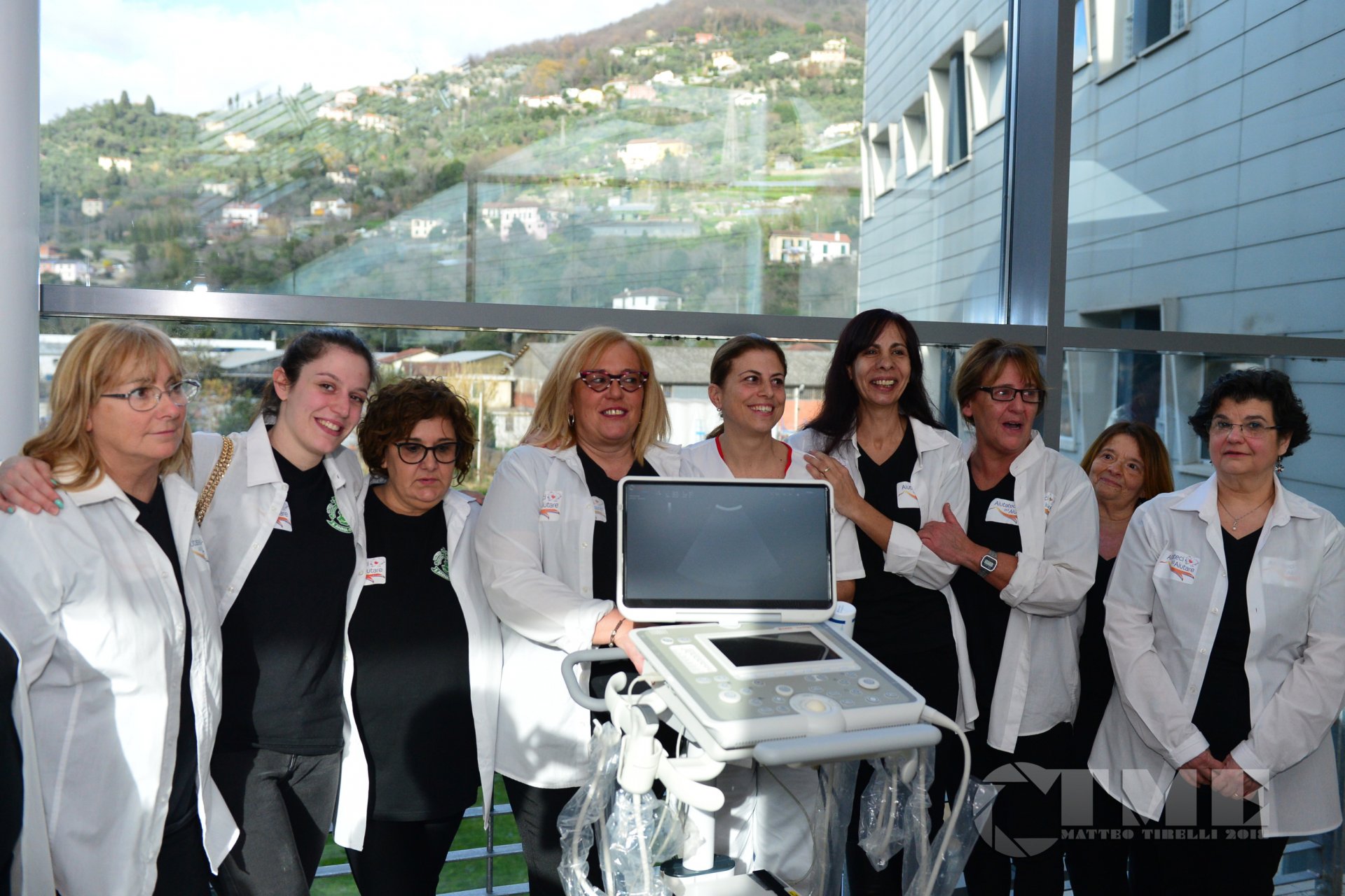 Aiutateci ad Aiutare dona ecografo a Ospedale di Rapallo 003