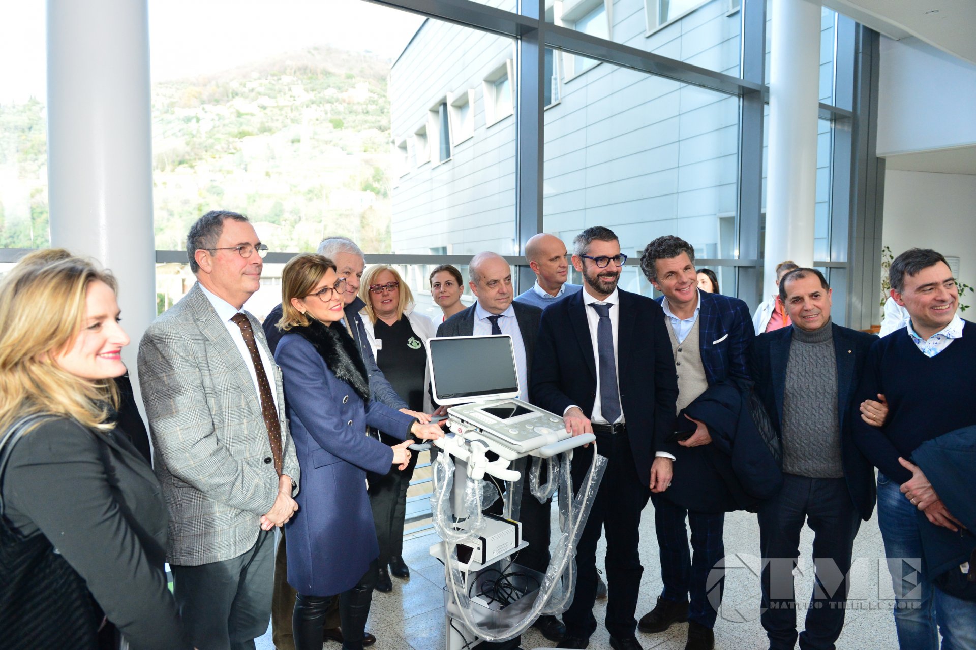 Aiutateci ad Aiutare dona ecografo a Ospedale di Rapallo 004