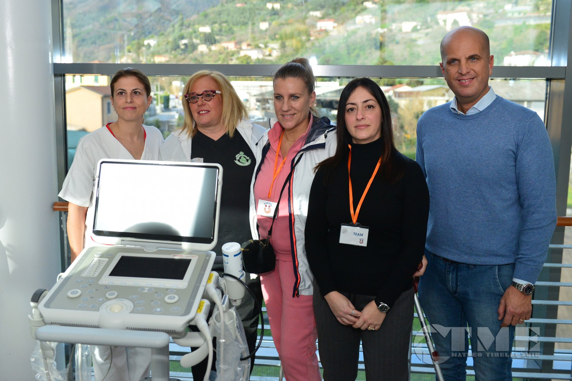 Aiutateci ad Aiutare dona ecografo a Ospedale di Rapallo 005