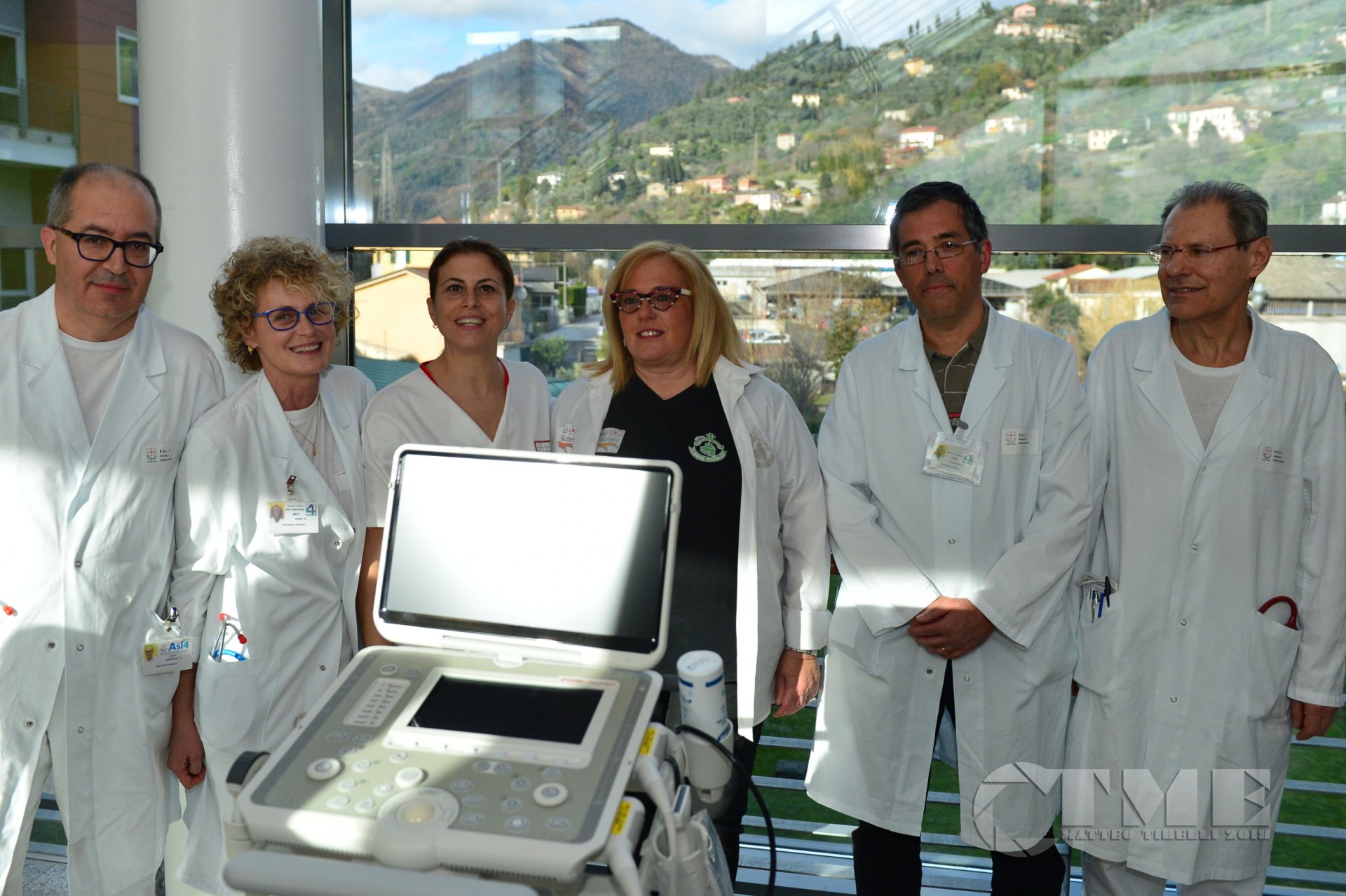 Aiutateci ad Aiutare dona ecografo a Ospedale di Rapallo 006