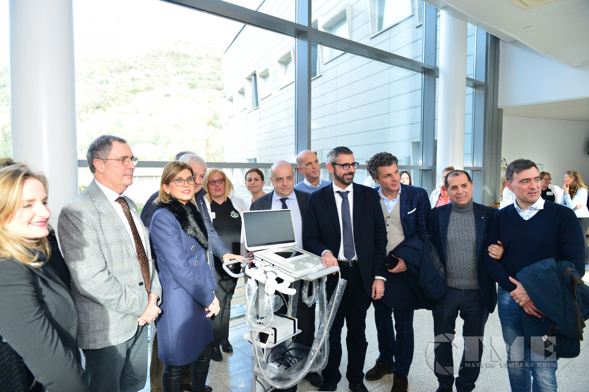 Aiutateci ad Aiutare dona ecografo a Ospedale di Rapallo 014