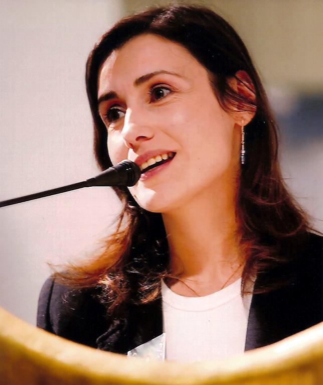Claudia Koll a Sestri Levante per la presentazione del suo libro
