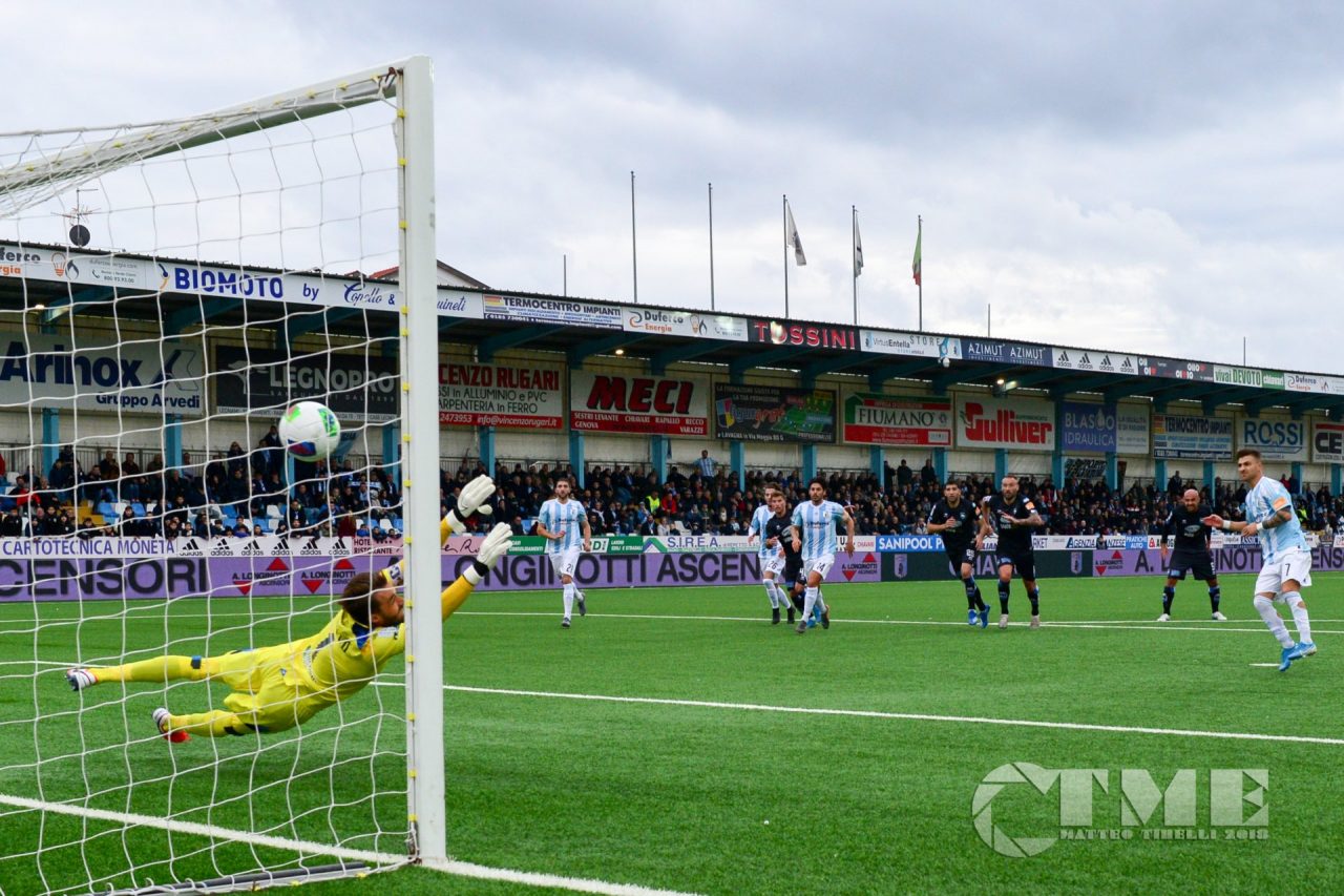 L’Entella ritrova la vittoria e batte il Pescara
