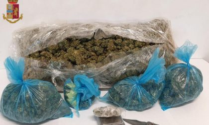 Oltre 1 kg di marijuana, arrestato 19enne