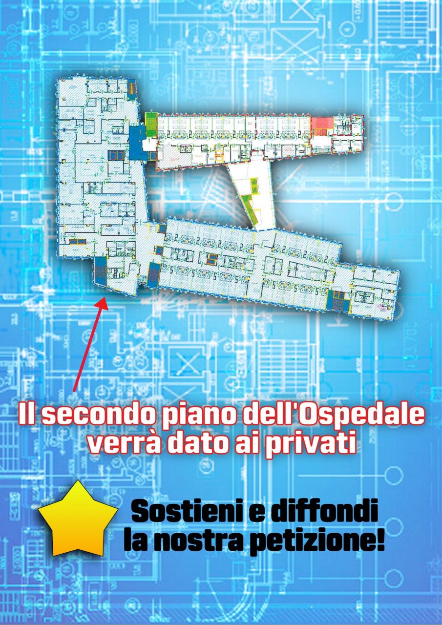 Continua la raccolta firme contro la privatizzazione dell’ospedale