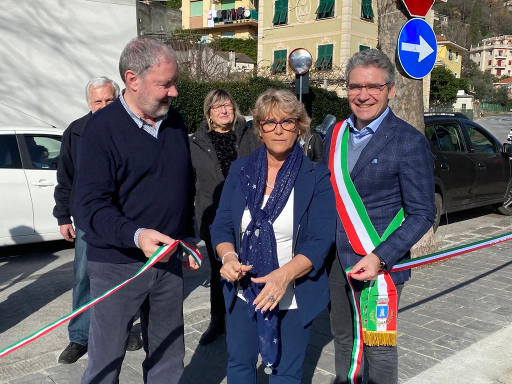 Inaugurati nuovi parcheggi a Recco