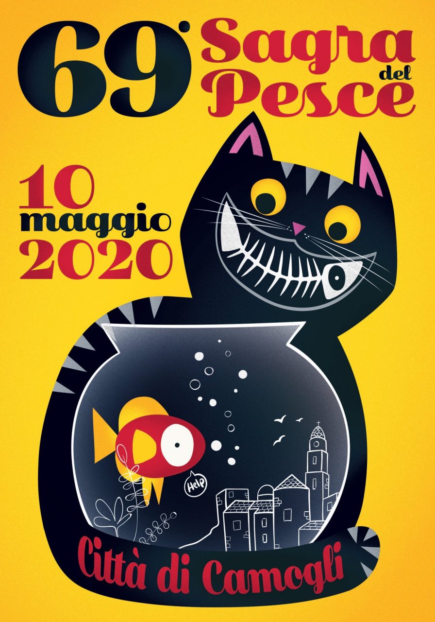 Camogli: ecco il manifesto della Sagra del Pesce 2020