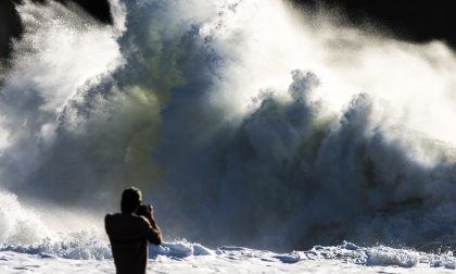 Wave Watching, lo spettacolo delle mareggiate in Liguria il 23 febbraio a Santa Margherita