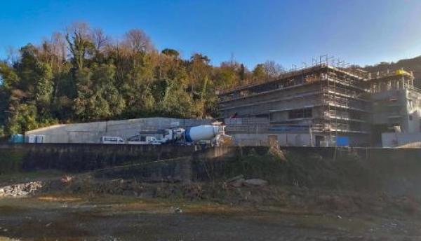 Depuratore di Rapallo: il cantiere è in ritardo