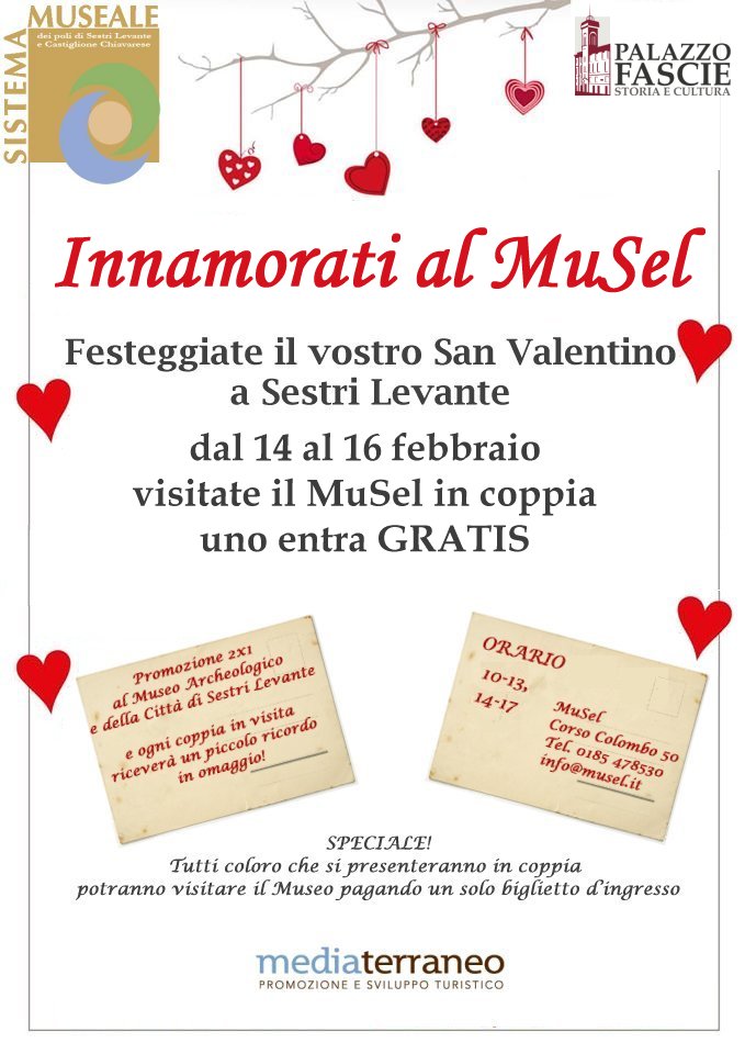 Speciale San Valentino: venerdì letture in museo per piccoli e grandi