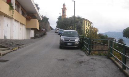 Recco: rifacimento muri sottostanti via Polanesi, martedì 3 marzo partono i lavori