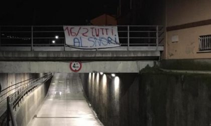 Sestri - Imperia: striscioni degli ultras corsari chiamano a raccolta i tifosi