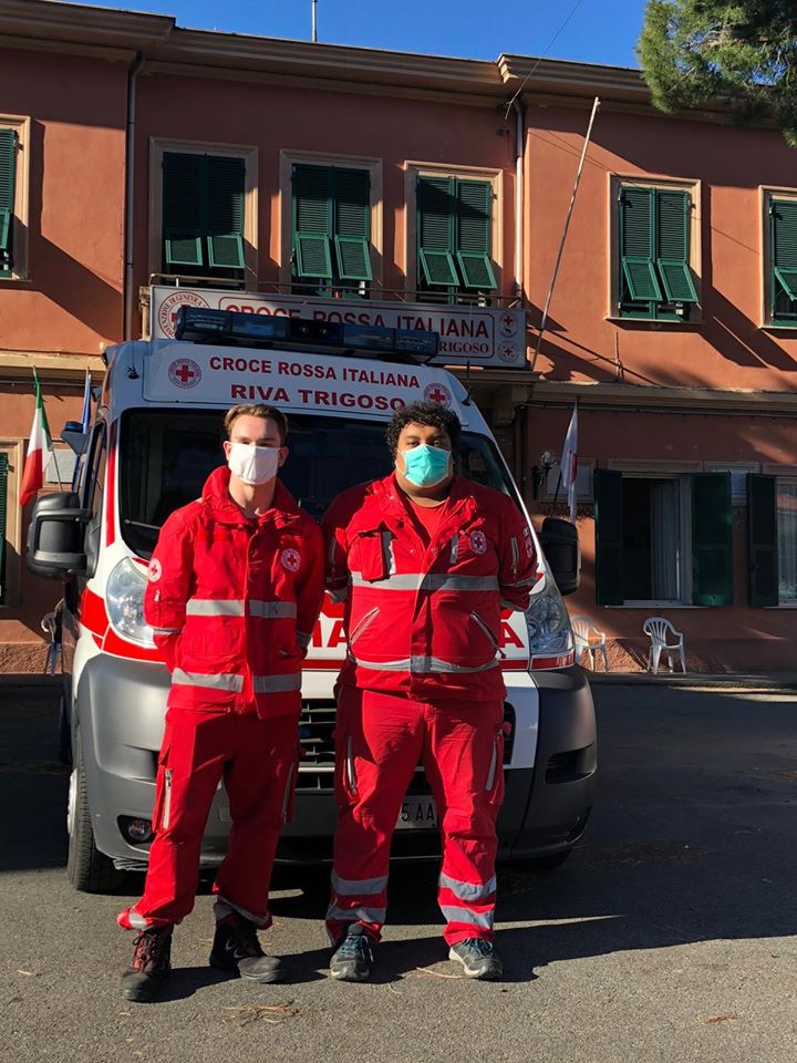 Alexis e Michele, i ragazzi che da Riva andranno ad aiutare la Lombardia