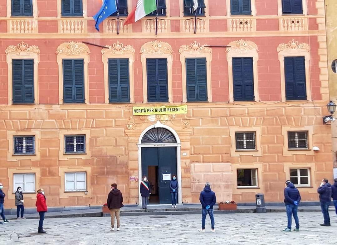 Sestri Levante, minuto di silenzio per le vittime del Coronavirus