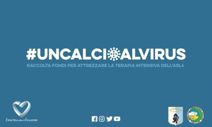 "Un calcio al virus": anche l'Entella raccoglie fondi per le nostre terapie intensive
