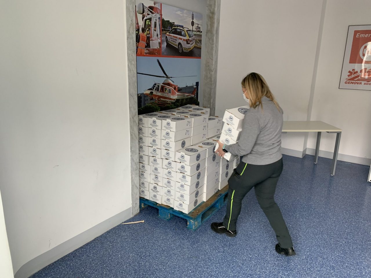 Anche dal Caseificio Val d’Aveto il sostegno al San Martino: donate 1850 confezioni di yogurt