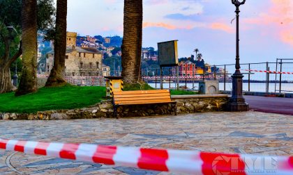 Rapallo chiude le spiagge e il lungomare