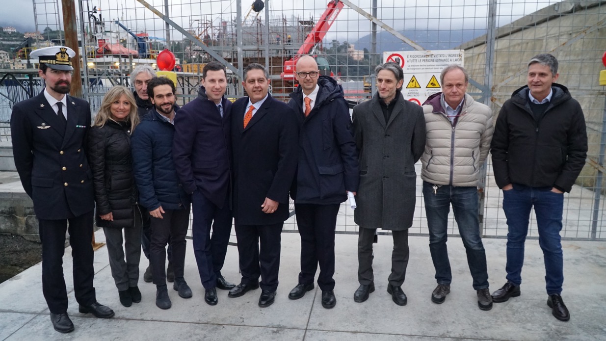 Il decreto del Commissario Delegato Toti per lavori in porto